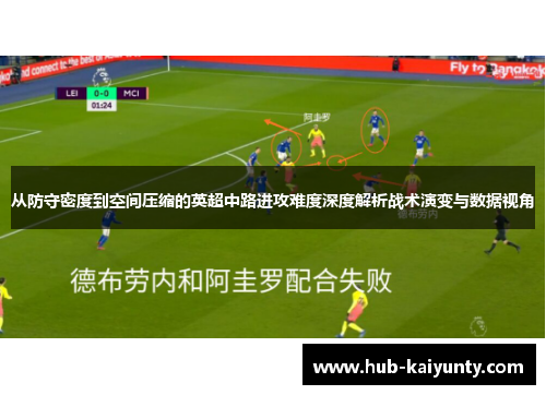 从防守密度到空间压缩的英超中路进攻难度深度解析战术演变与数据视角