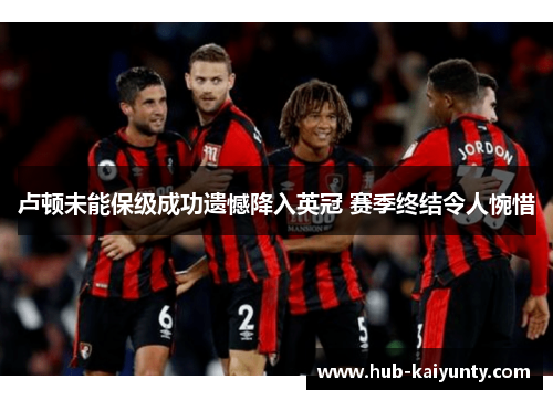 卢顿未能保级成功遗憾降入英冠 赛季终结令人惋惜 卢顿未能保级成功遗憾降入英冠 赛季终结令人惋惜